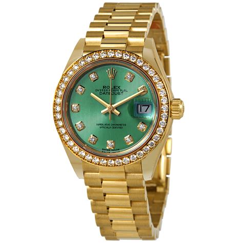 green face ladies rolex 2018|green dial Rolex price.